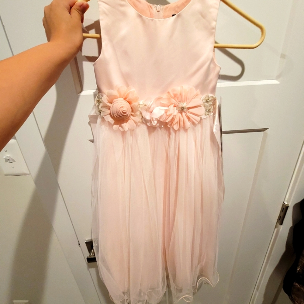 Girls Size 5 Flower Dress